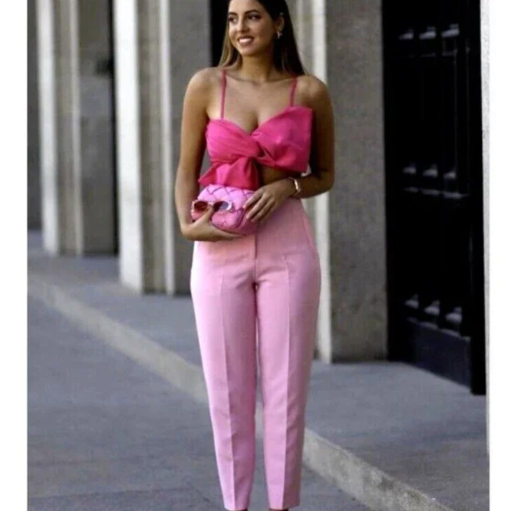 Zara Woman New High-Waisted Pants